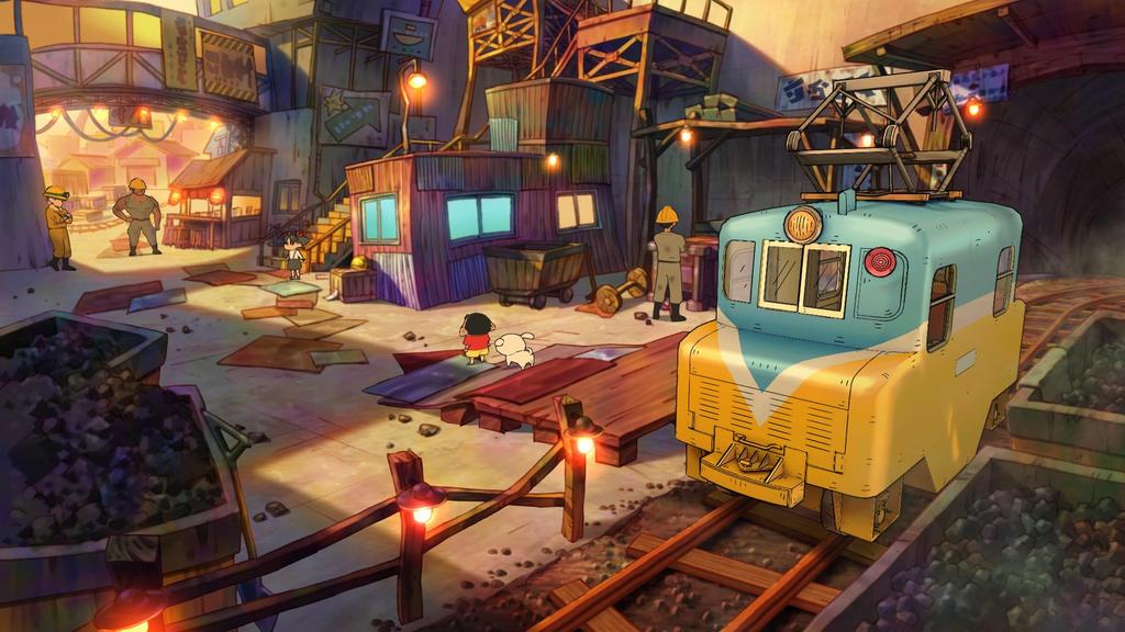 Crayon Shin-chan "Shiro of Charcoal Town" - Switch