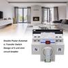 2P Automatic Transfer  Miniature Circuit Breaker Dual Power Changeover  230V 63A Dual Power Changeover