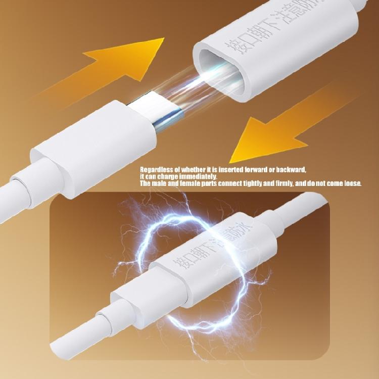 Type C Male to Female Charging Cable Power Extension Wire Ideal for Solar Powered Cameras and Camping Gear Connection
