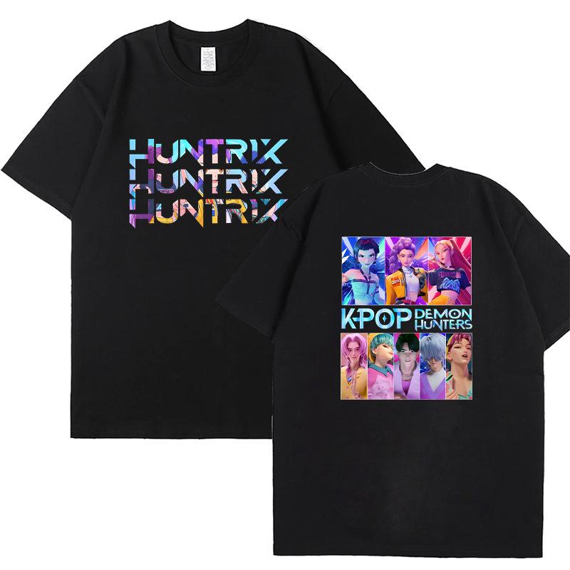 

T-Shirts Unisex Fashion Print Pattern T-Shirt Reversible Print Short Sleeve Casual T-Shirt Loose Cotton Top S