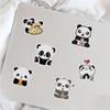 Fashion DIY Waterproof Cartoon Stationery Animal Decal Panda Stickers Graffiti Stickers