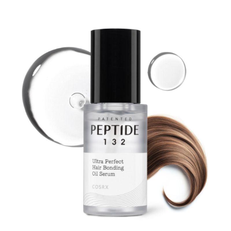 

COSRX Peptide-132 Ultra Perfect Hair Bonding Oil Serum 28ml – Damage Repair Korean Hair Oil for Smooth & Shiny Hair