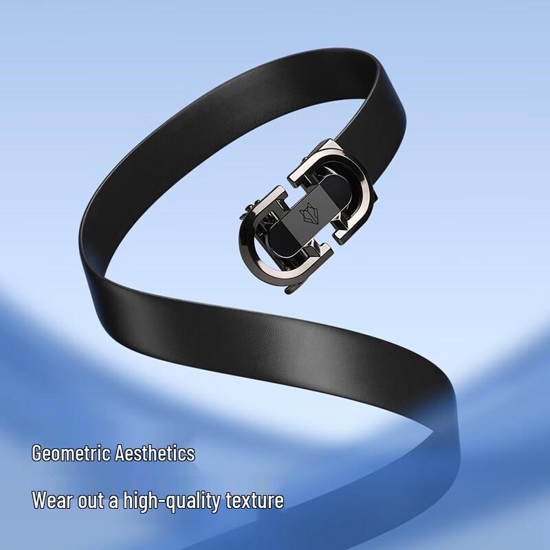 Septwolves Men's Automatic Buckle Leather Belt