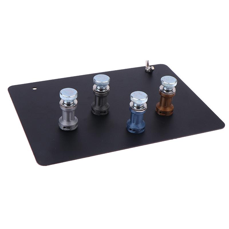 Universal Pcb Holder Fixture Welding Soldering Platform With Magnetic Pins Rubber Feet For Circuit Board Assembly Repair Board