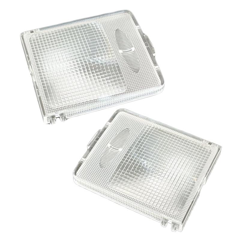 1 Pair Car Inner Dome Ceiling Light Reading Lamp Light Lens MN179553 MN179552 For Mitsubishi For Pajero 2007-