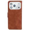 For iPhone 17 Pro Max Stand Case PU Leather Phone Cover Butterfly Printed