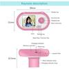 1.5 Inch 1080P Mini LSR Cam Digital Camera for Kids Baby Cute Cartoon Multifunction Toy Camera 