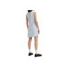 Levis Solid Color V-Neck Short Denim Sleeveless Dress Women Dresses Light-Blue A7600-0000