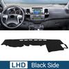 Car For Toyota Fortuner SW4 Hilux VIGO SR5 SR AN50 AN60 2005 - 2014 Dashboard Cover Mat Sun Shade Pad Carpet Protector 2013 2012