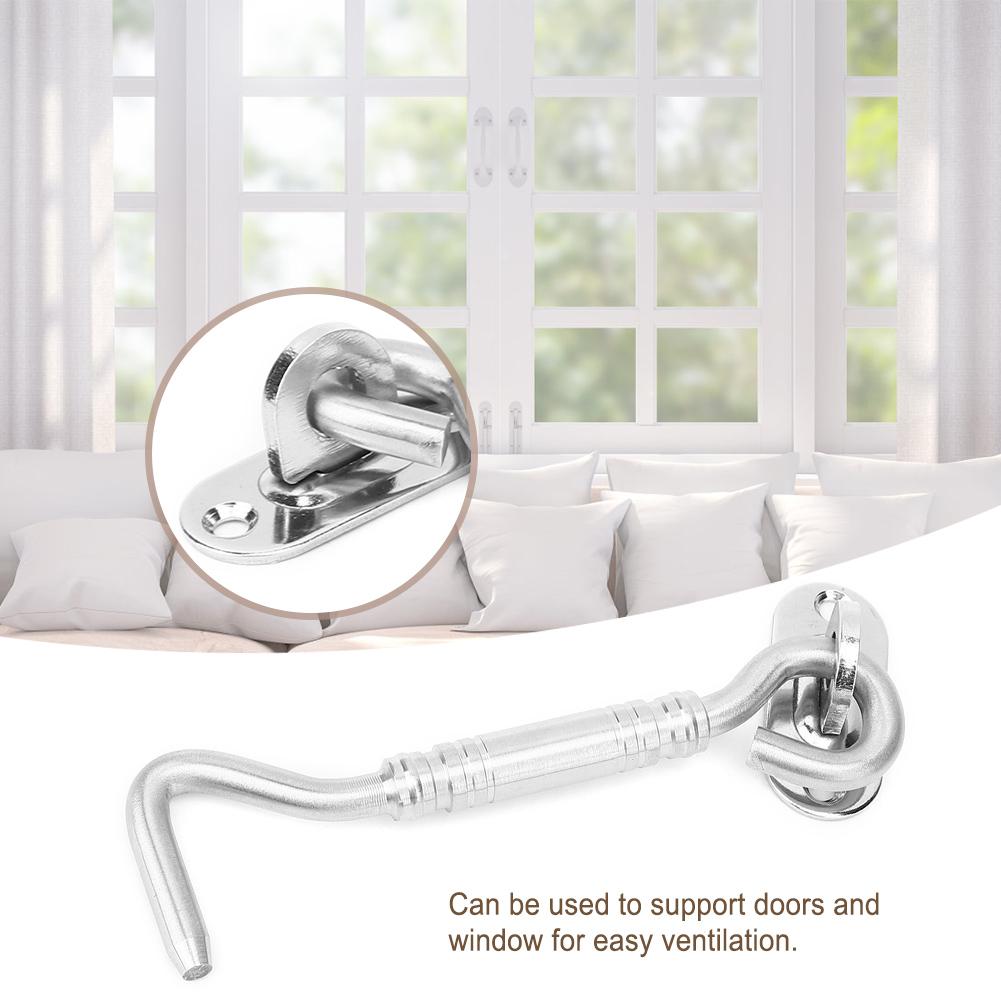 European Style Thicken Stainless Steel Door Window Latch Hook Holder Hardware Fittings