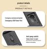 Smart Waterproof Fingerprint Lock for Narrow Frame Aluminum Alloy Doors