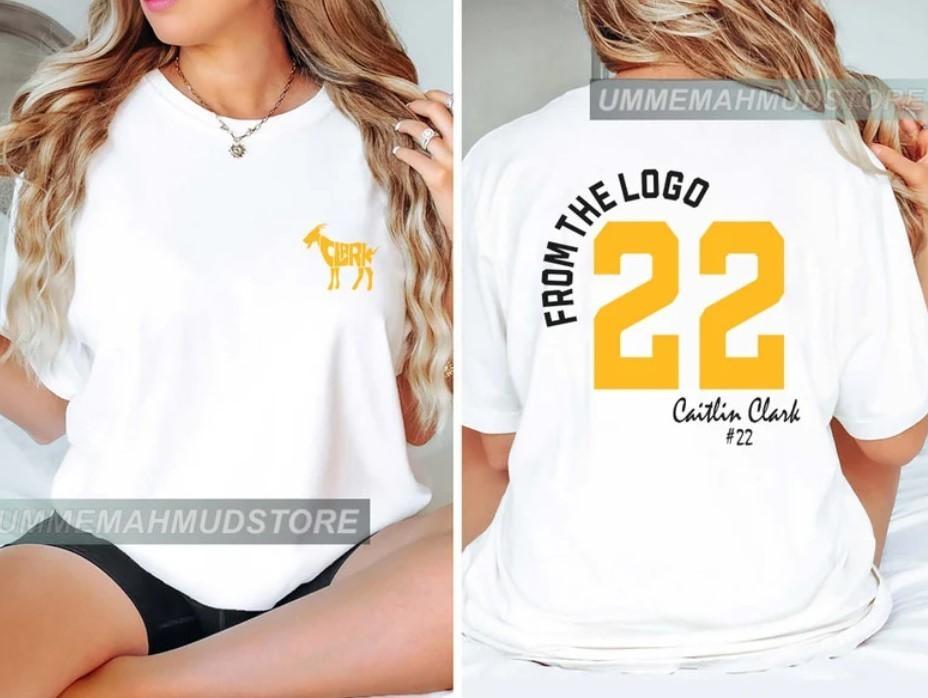 From The Logo 22 Caitlin Clark T-Shirt Caitlin Clark fan shirt S