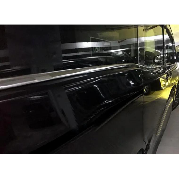 Stainless Steel Car Window Trim Strips Outer Decoration Refit 8pcs for Toyota NOAH/VOXY 2014-2017 Window Lower Sill