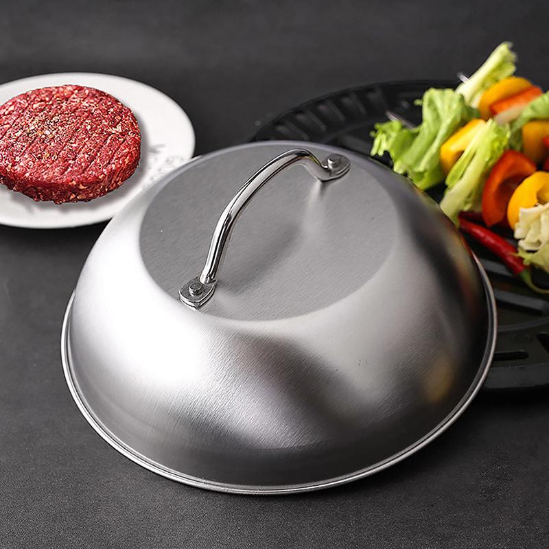 9palcový kryt stěrky z nerezové oceli na troubu, perfektní příslušenství k grilovacím nástrojům pro venkovní kempování, pikniky a návrat do školy