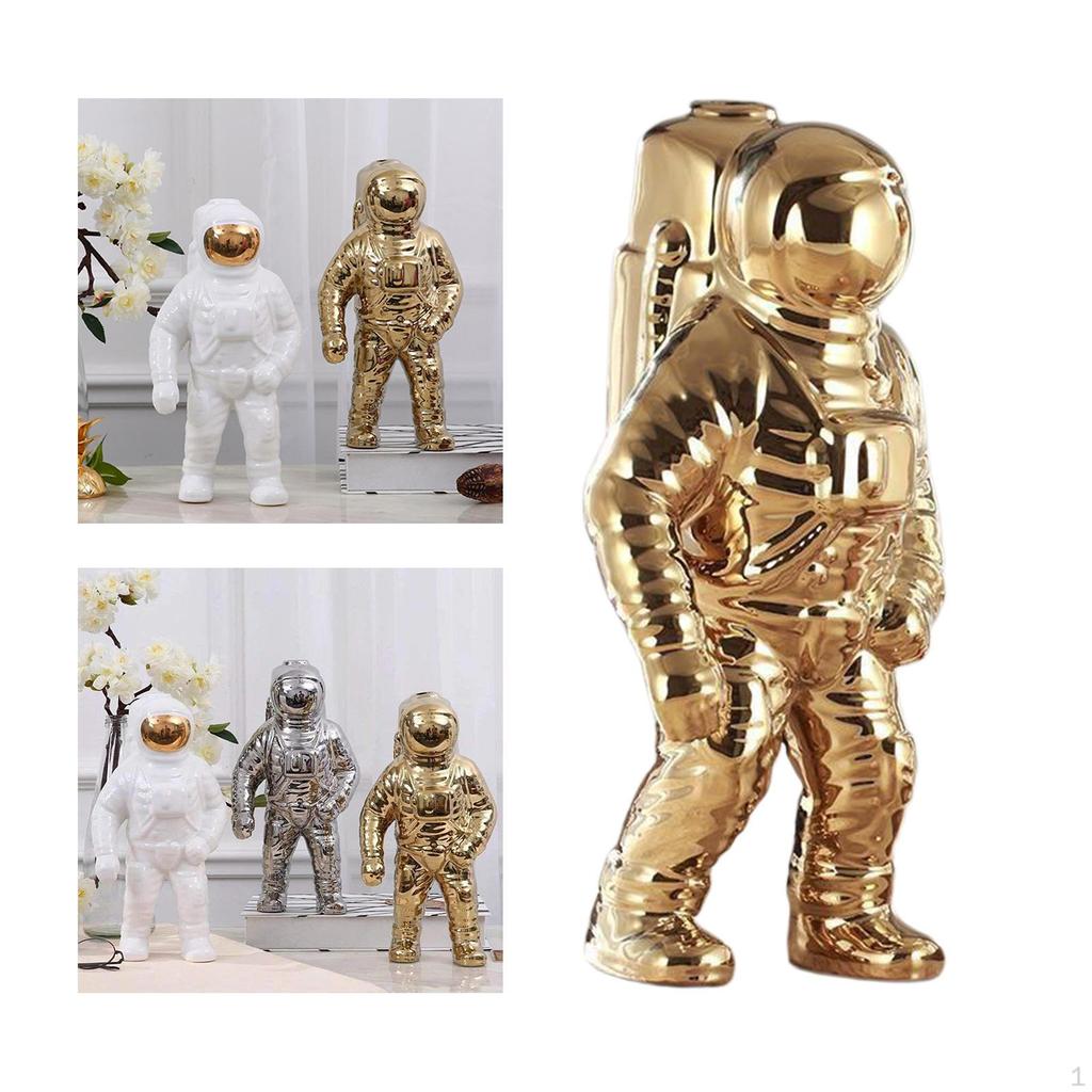 Figur Skulptur Astronaut Kosmonaut Statue Kunst