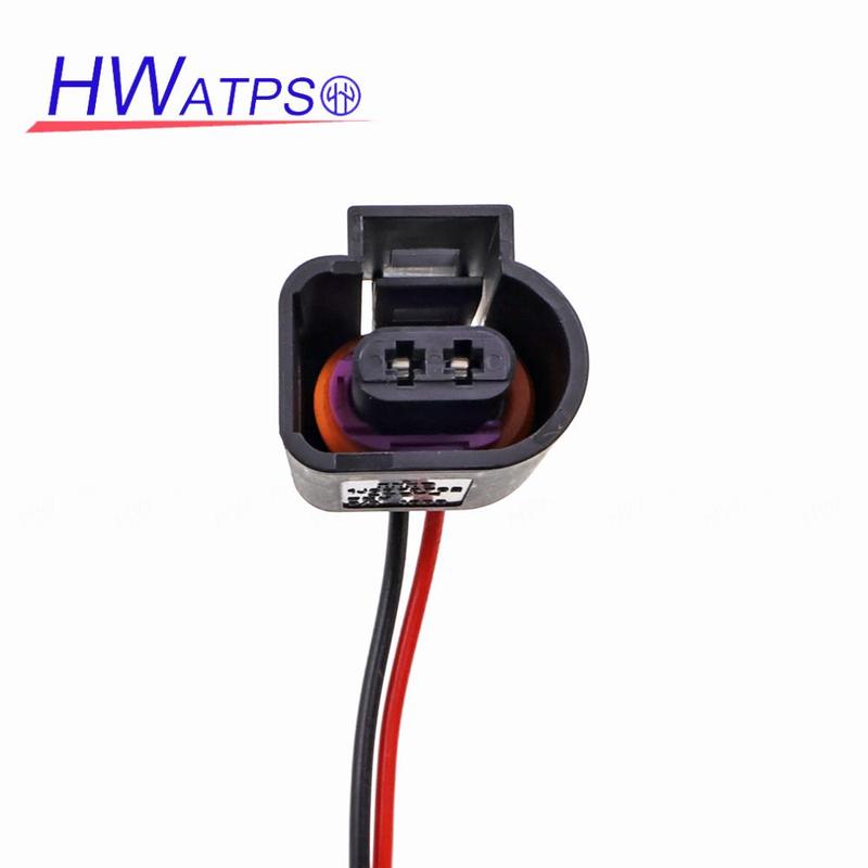 For VW Bora Eos Golf Jetta Lupo Passat Polo Skoda Superb Seat Altea Sensor Universal Plug Connector 2Pin 1K0965561J 1J0973702