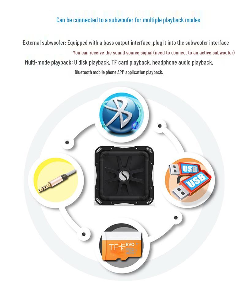 Bluetooth Car Audio Player for Truck