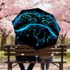 1PC Controller Gamepad Umbrella-8-Rib Reinforced, Automatic Open, Lightweight & Durable, Fashion Accessory for Outdoor, J0363