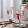 Retro Lace Red Wine Glasses (Set of 2)
