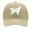Outdoor Mountaineering Casual Puppy Print Hip Hop Hat Curved Brim Retro Sports Running Hat Hat Versa Sandwich Baseball Cap