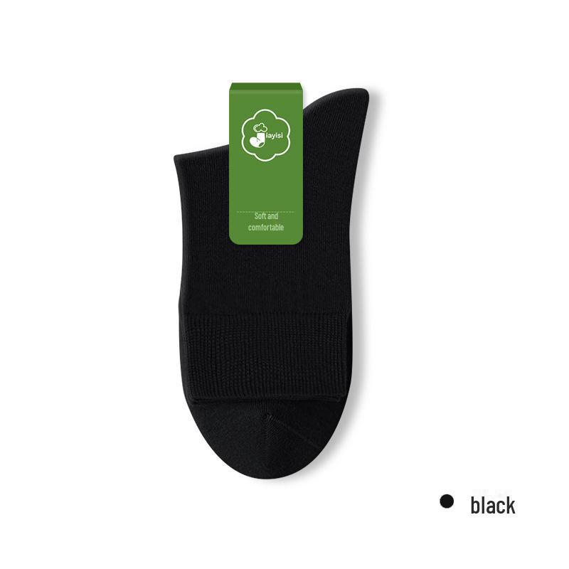 Pánské letní středně vysoké ponožky: Absorbující pot, Deodorizační, Čistá bavlna, Bezšvé provedení