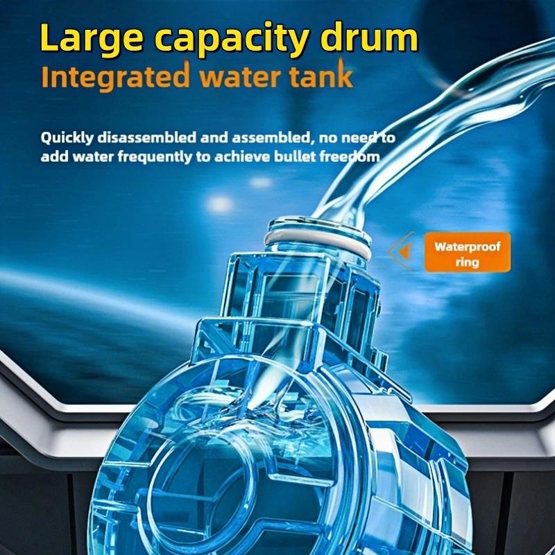 Non-Toxic M416 Electric Water Gun Toys For Kids Led Simulation Fire Automatic Continuous Water Pistol Children Summer Outdoor Shooting Toy