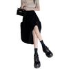 Plus Size A-Line Irregular Midi Skirt for Women - Slimming, Hip-Covering, Summer Casual Style