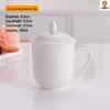 Business Ceramic Tea Cup Set with Lid