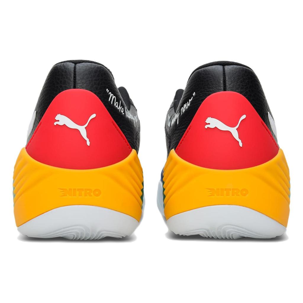 Black Fives x Puma Fusion Nitro Black Amazon Green Unisex Sneakers 195691-01