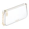 Michael Kors Empire Brand Logo Leather Hand Shoulder Bag Regular Women's White