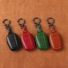 Genuine Leather Retro Key Case for 2021 Toyota Avalon Hybrid