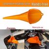 Hands-Free Extended Funnel for Oil, Gasoline, and Motorcycle Additives