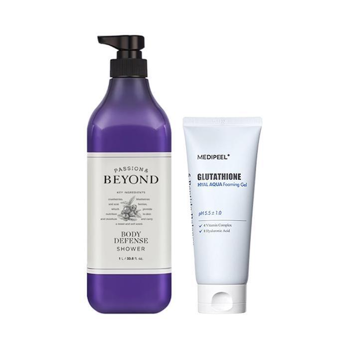 

Beyond Body Defense Shower 1L + Medi-Peel Glutathione Foaming Cleanser 150ml (44099265)