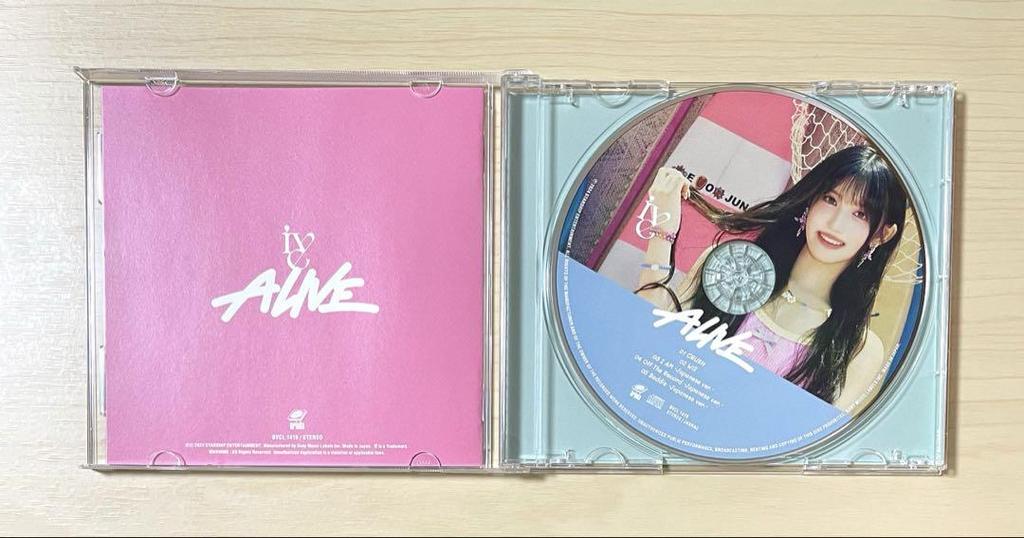 [USED] IVE ALIVE Regular Edition First Press Solo Picture Label Iso LEESEO