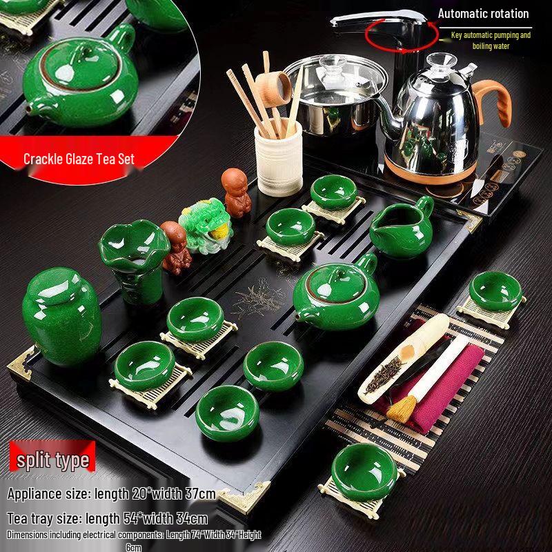 

Automatic Gongfu Tea Set with Integrated Kettle One Size