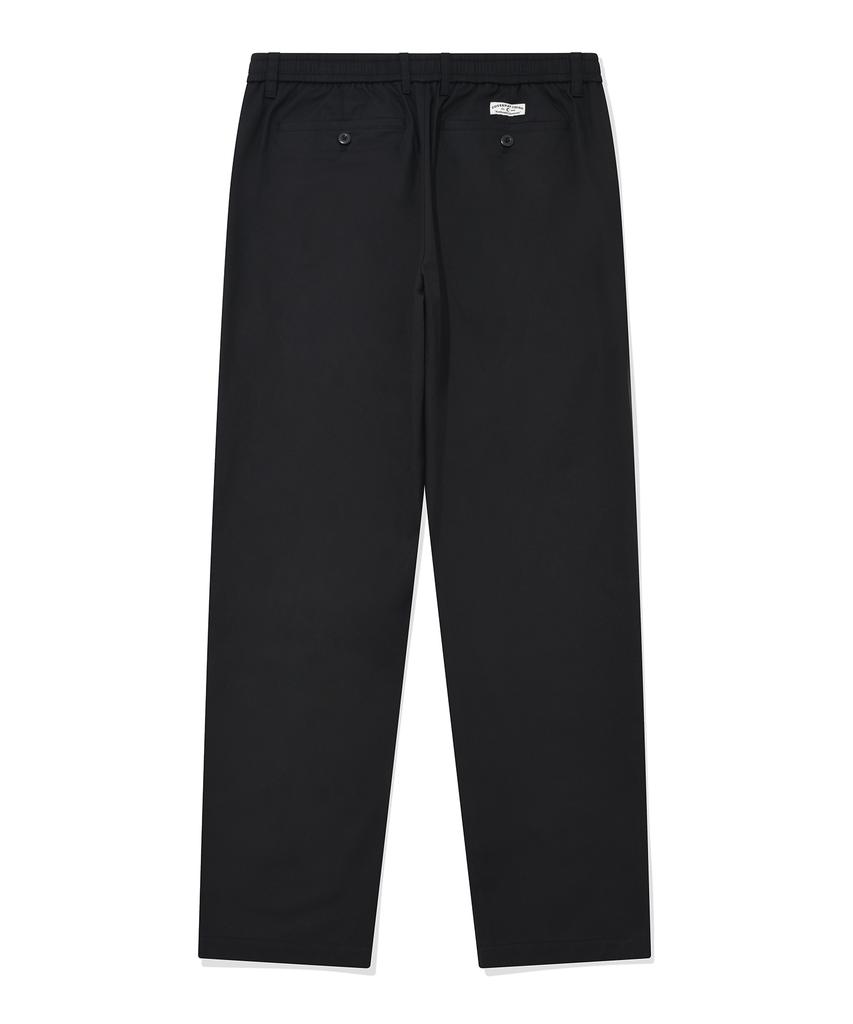 COVERNAT Tapered Chino Pants Black