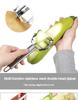 1PSC Stainless Steel Dual-Head Grater Multi-Functional Slicer Peeler Fruit Peeler Potato Shredder Cucumber Grater