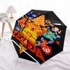 Parapluie Pliant Imprimé Z-Zelda Legends, Parapluie d'Extérieur, de Loisirs et de Voyage, Tissu de Parapluie Durable, Cadeau d'Anniversaire et de Fête
