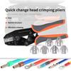 Professional Electrical Crimping Tool Set Includes Wire Stripper And Cutter For Automotive Marine Solar Applications