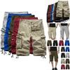 Stylish Men's Military Combat Hiking Cargo Shorts With Multiple Functional Pockets