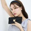 PAUL JOE ACCESSOIRES Long Wallet 3D Cat Face Black & PJA-W1381