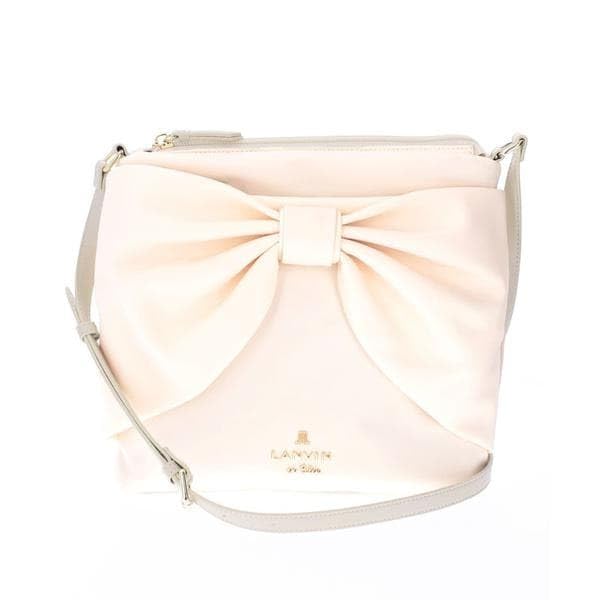 

en Joel Shoulder Bag for Women Ivory [Lanvin Bleu] 483942-07 слонова кістка