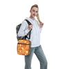Charmander Crowd Manga Lunch Box  Picnic Lunch Box For Men Designer Thermal Tote Handbags Water-resistant Lightweight Zip Cooler Carrier