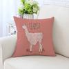 Cartoon Sheep Decorative Pillowcase Car Ornaments Office Living Room Sofa Home Pillowcase