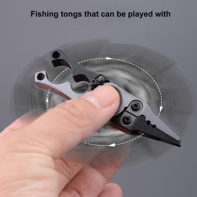 Durable Rotatable Take The Hook Multifunctional Saltwater Gear Fishing Pliers Outdoor Accessory Fish