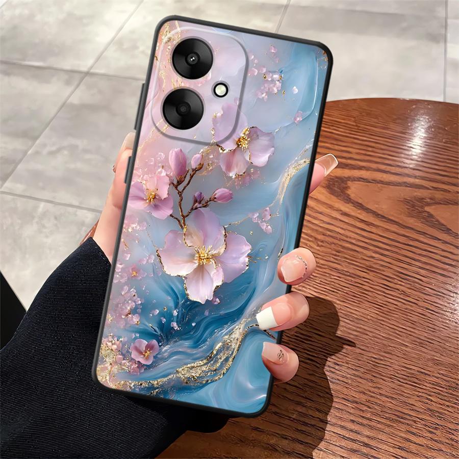 Interesting Marble Case for Xiaomi Redmi 9T K60 9A 9C 10 12 K40 K50 Gaming 12C 13C A5 A1 A2 Plus Soft Back Phone Cover