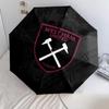 West Ham United2pattern, Automatic Folding Umbrella, Portable and Foldable Design, 8 Ribs, a Christmas or Birthday Gift.
