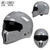 Dot Certification Motorcycle Full Face Helmet with Hd Visor Customizable Abs Motocross Helmet Factory Direct Brand New Condition