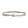 Women Golden Color C-Body Buckle Leather Belt Korean Belt Version Fashion Fine C3P4
