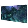 Purple Rose Galaxy Dragon MTG Playmat AntiSlip Stain Resistant Fantasy Gaming Desk Mat for TCG Players